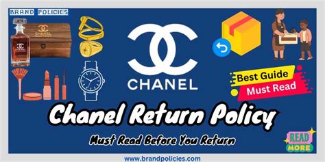 chanel return policy|chanel return policy perfume.